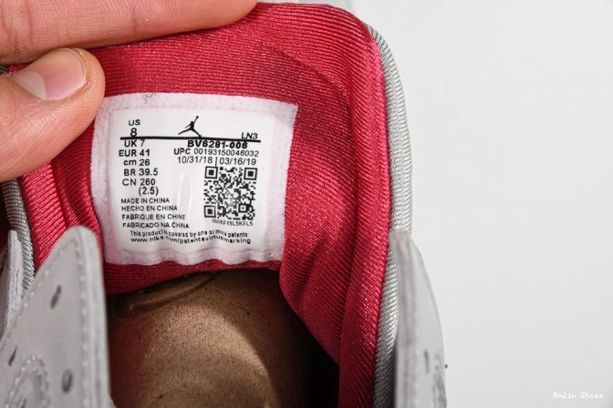 Bmlin Shoes Reflective Air Jordan BV6281-006 Cardinal 7 0810